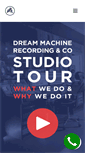 Mobile Screenshot of dreammachinerec.com